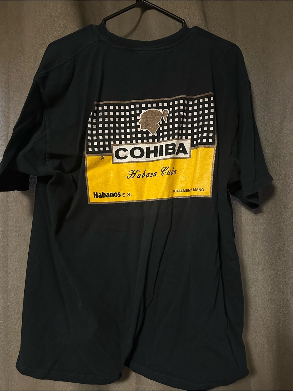 Black Short-Sleeve Cohiba T-Shirt